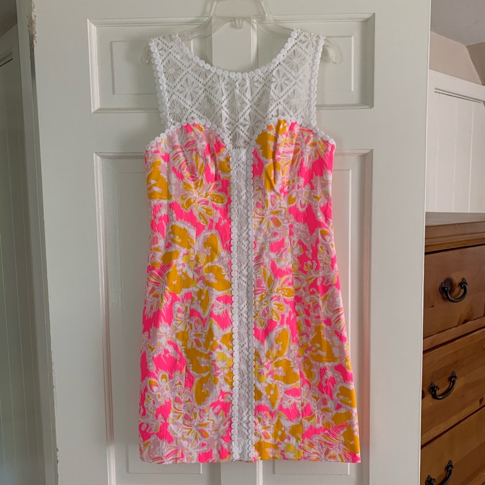 Sofia Lace Shift Dress